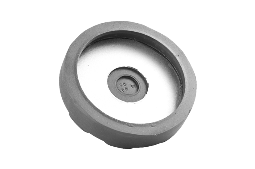 Rubber pad with steel plate suitable for RAVAGLIOLI, SIRIO, SPACE lifts diameter 100 mm