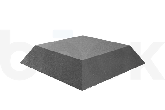 Rubber block for RAVAGLIOLI, AUTOP universal use on scissor lifts dimensions 135 x 135 x 30 mm