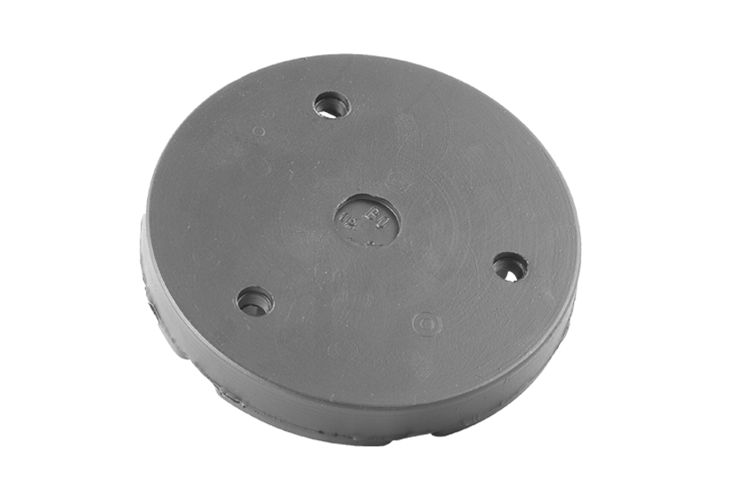 Rubber pad with steel plate suitable for ZIPPO lifts diameter 100 mm