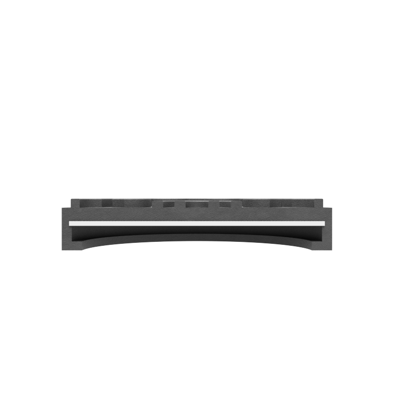 Rubber pad with steel plate suitable for MAHA lifts diameter 120 mm