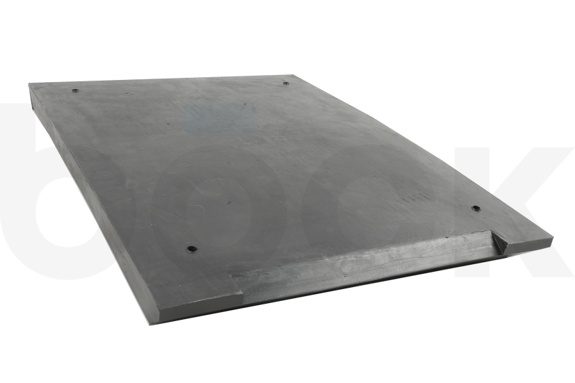 Rubber plate suitable for AUTOP dimensions 405 x 305 x 40 mm