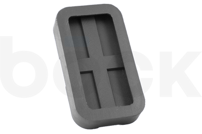 Rubber pad for AC HYDRAULIC, AUTOP-STENHOJ, MAHA, ROTARY scissor jack diameter 112 x 61x 17 mm