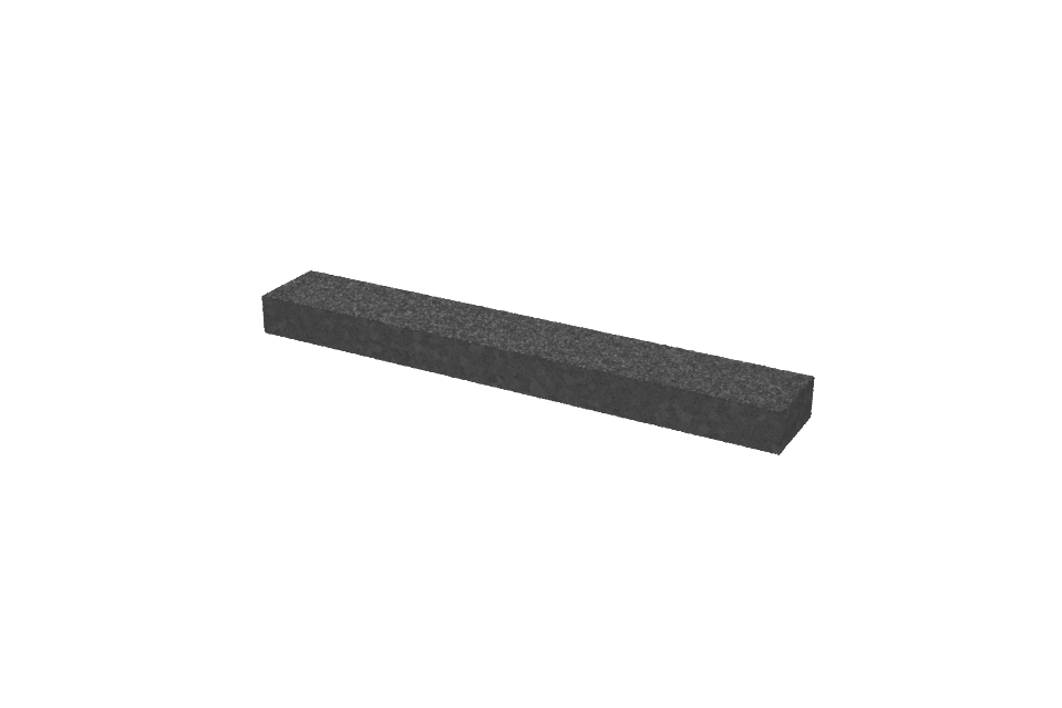 Ausgleichsplatte 650 x 100 x 50 mm ohne Griffloch