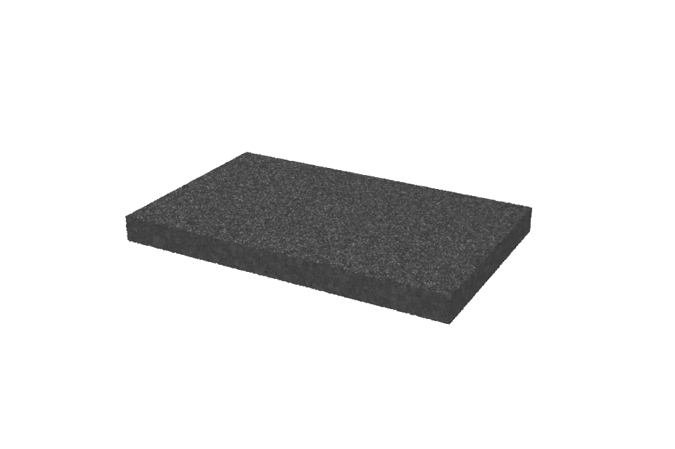 Ausgleichsplatte 610 x 380 x 50 mm ohne Griffloch