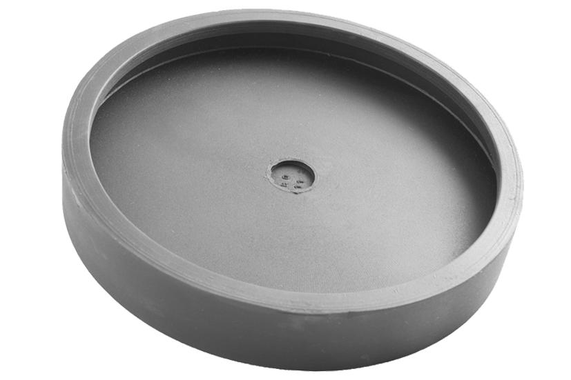 Rubber pad suitable for BRADBURY lifts diameter 158 mm