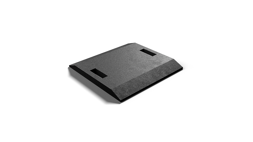 Rampe d'accès 500 x 500 x 40 mm