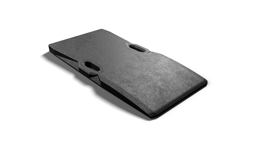 Access ramp for vehicle scissor lifts 1000 x 480 x 50 mm