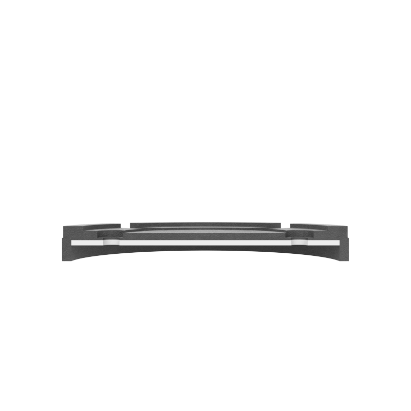 Rubber pad with steel plate suitable for SLIFT, IME lifts diameter 122 mm