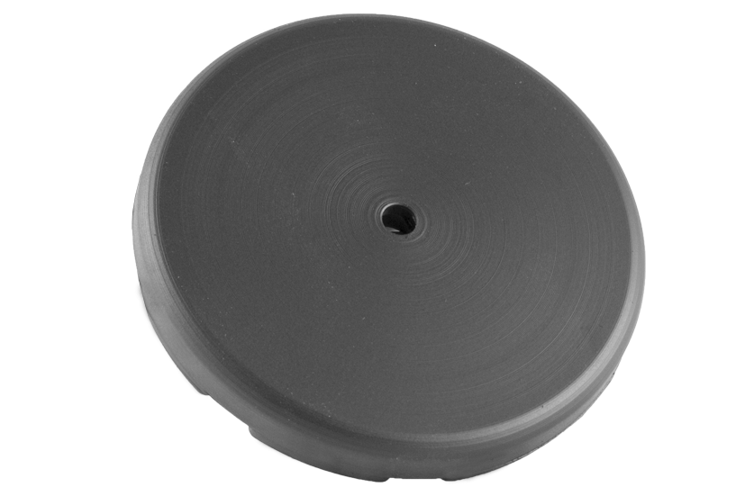 Rubber pad suitable for mainly Chinese lifting platforms with a diameter of 120 mm