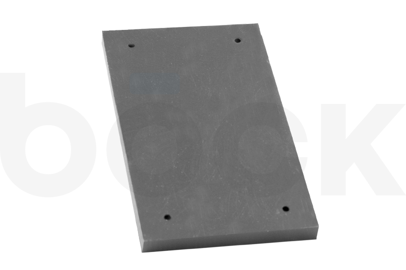 Rubber pad suitable for EVER ETERNAL, LAUNCH and other Chinese lifts 128 x 74 x 9 mm