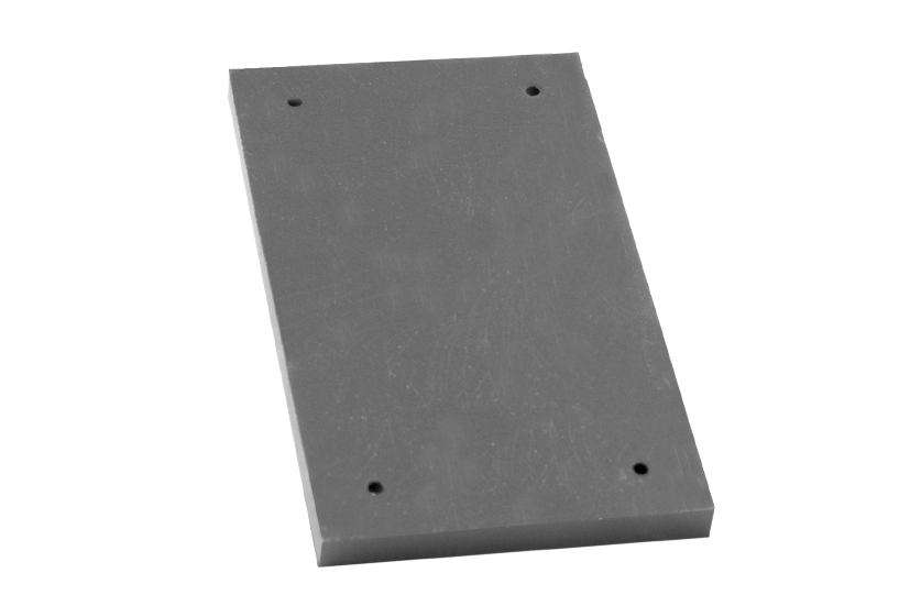 Rubber pad suitable for EVER ETERNAL (EAE), LAUNCH, TWIN BUSCH; RP TOOLS and other Chinese lifts 128 x 74 x 9 mm