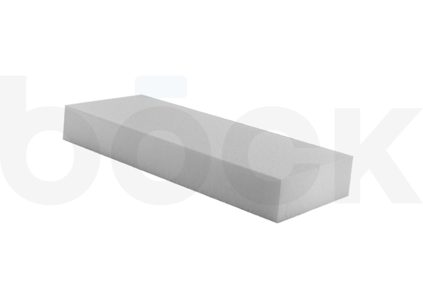 Polymerklotz für universelle Verwendung auf Scherenhebebühnen Abmessung 340 x 132 x 50 +/- 5 mm