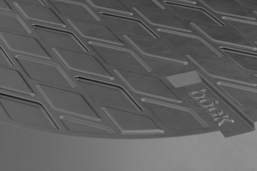 Rubber pad with steel plate – heavy-duty version
Suitable for ROTARY / RAVAGLIOLI / HERRMANN / ATH-HEINL lifts
Ø 123 mm