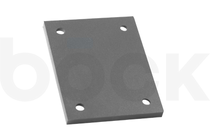 Rubber pad suitable for ROTARY lifts with dimensions of 104 x 82 x 8 mm