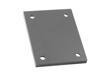 Tampon en caoutchouc adaptée aux élévateurs ROTATIFS de dimensions 104 x 82 x 8 mm