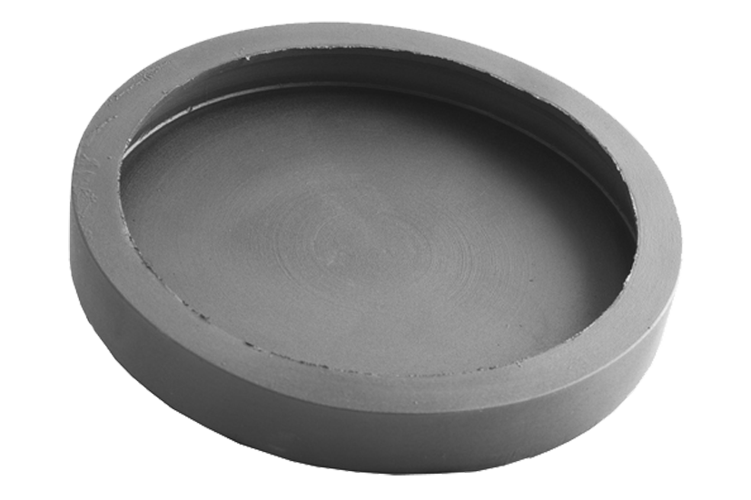Rubber pad suitable for ROMEICO, HH INTERTECH, CORGHI lifts diameter 124 mm