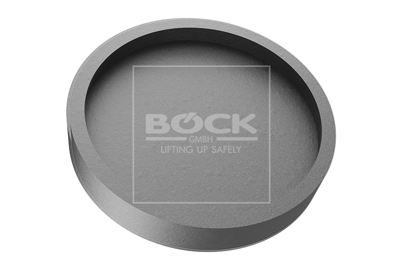 Rubber pad suitable for NUSSBAUM AMI lifts diameter 132 mm without drill holes