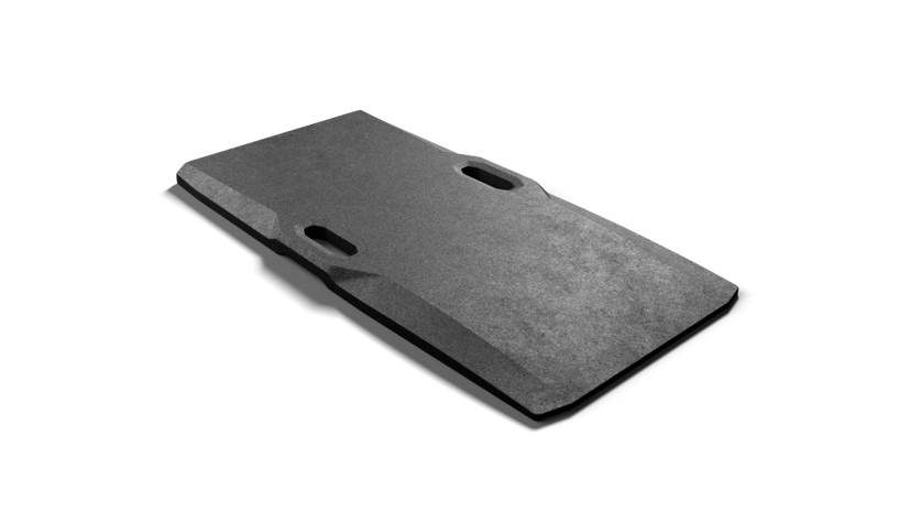 Access ramp for vehicle scissor lifts 1000 x 480 x 40 mm