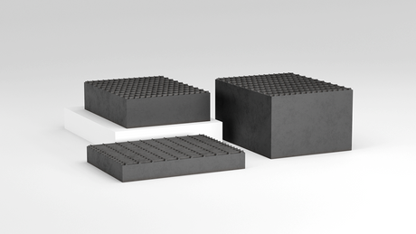 Neuer Gummiklotz 160 × 120 × 80 mm für Ravaglioli Hebebühne