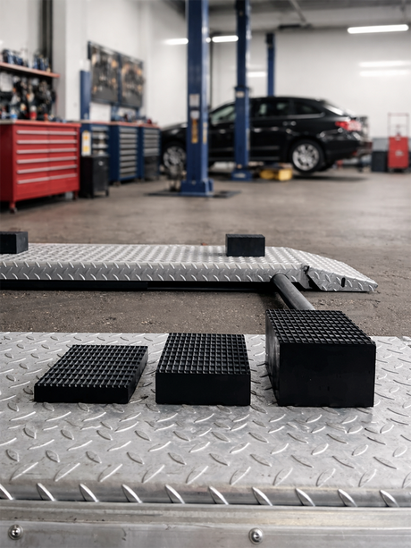 Neuer Gummiklotz 160 × 120 × 80 mm für Ravaglioli Hebebühne