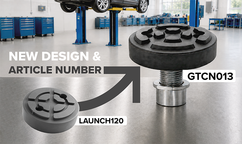 LAUNCH120 wird zu GTCN013. Bewährte Qualität im neuen Design