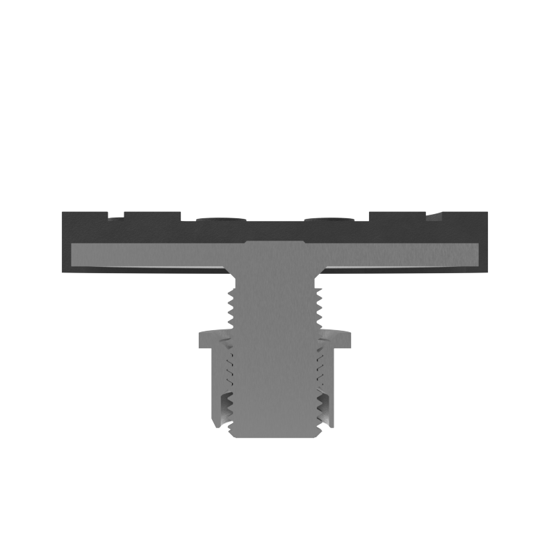 Rubber pad support plate including replaceable rubber pad suitable for CONSUL ZIPPO lifts diameter 135 mm