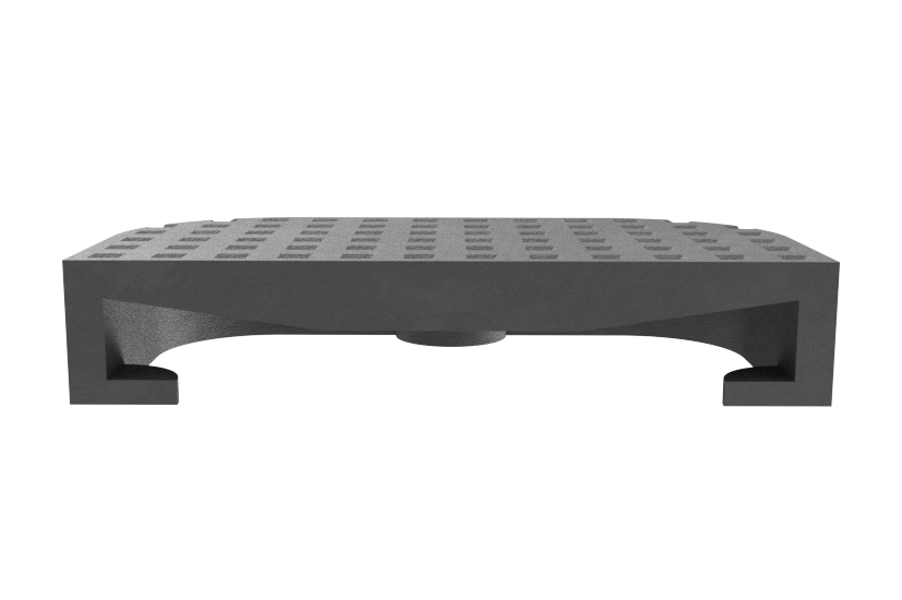 Tampon en caoutchouc pour cric Compac dimensions 120 x 120 mm
