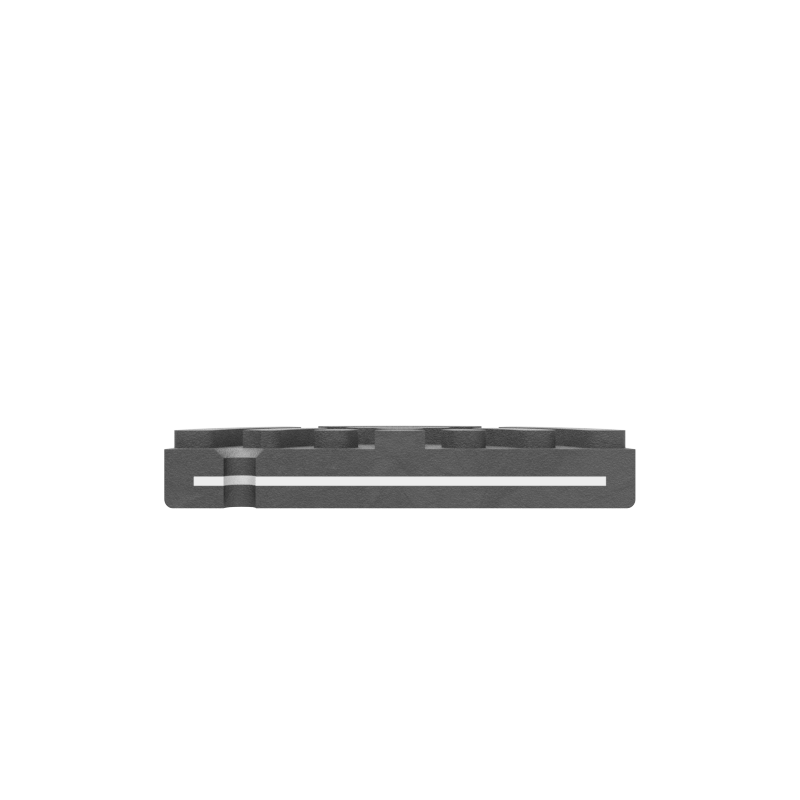 Rubber pad with steel plate suitable for ZIPPO lifts diameter 100 mm