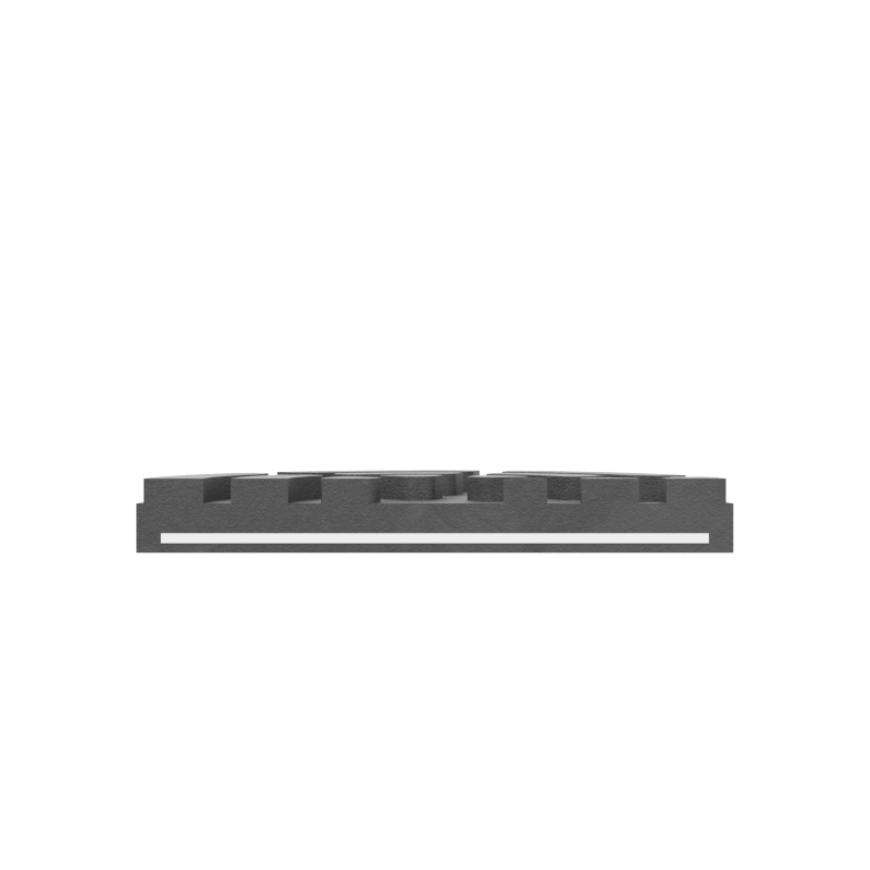Rubber pad with steel plate suitable for ZIPPO, BEISSBARTH, TECALEMIT lifts diameter 120 mm