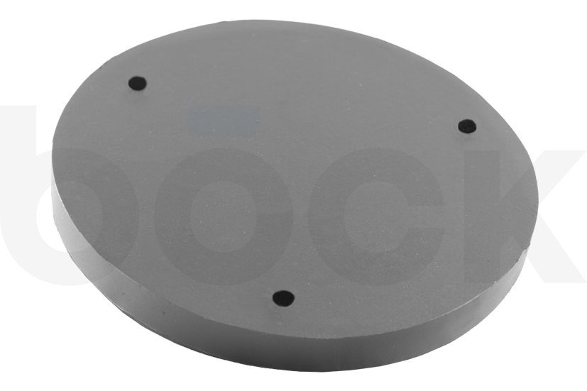 Tampon en caoutchouc avec plaque en acier adaptée aux élévateurs ZIPPO diamètre 149 mm