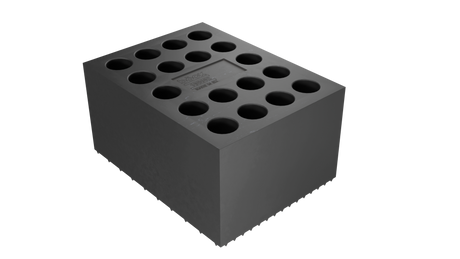 Gummiklotz für RAVAGLIOLI, universelle Verwendung auf Scherenhebebühnen Abmessung 160 x 120 x 80 mm