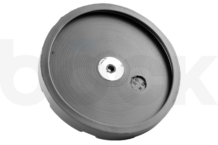 Tampon en caoutchouc adaptée aux élévateurs HERRMANN diamètre 130 mm