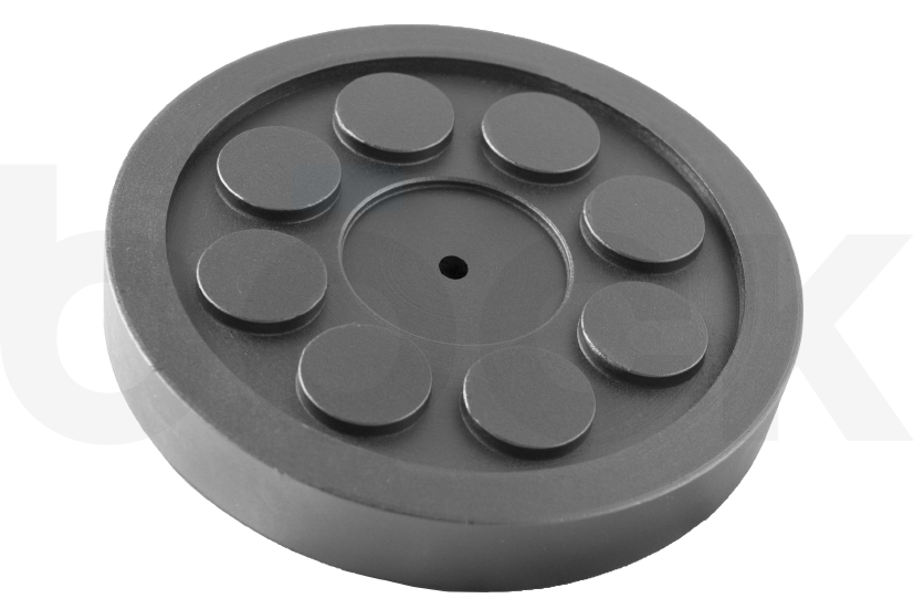 Rubber pad suitable for HOFMANN lifts diameter 160 mm