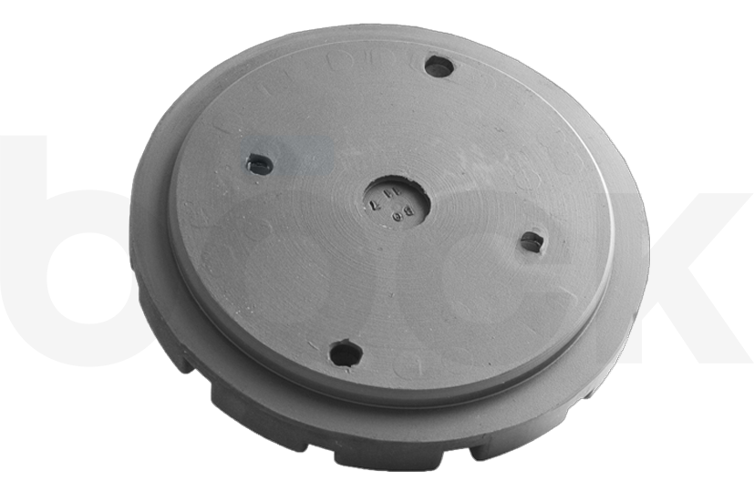Rubber pad suitable for STENHOJ, NUSSBAUM lifts diameter 122 mm