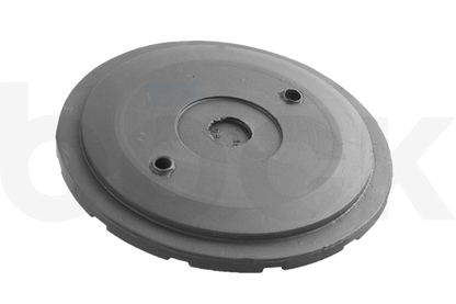 Gummiteller mit Stahlplatte passend für STENHOJ, AUTOP, FOG, CAR-O-LINER Hebebühnen Durchmesser 121 mm