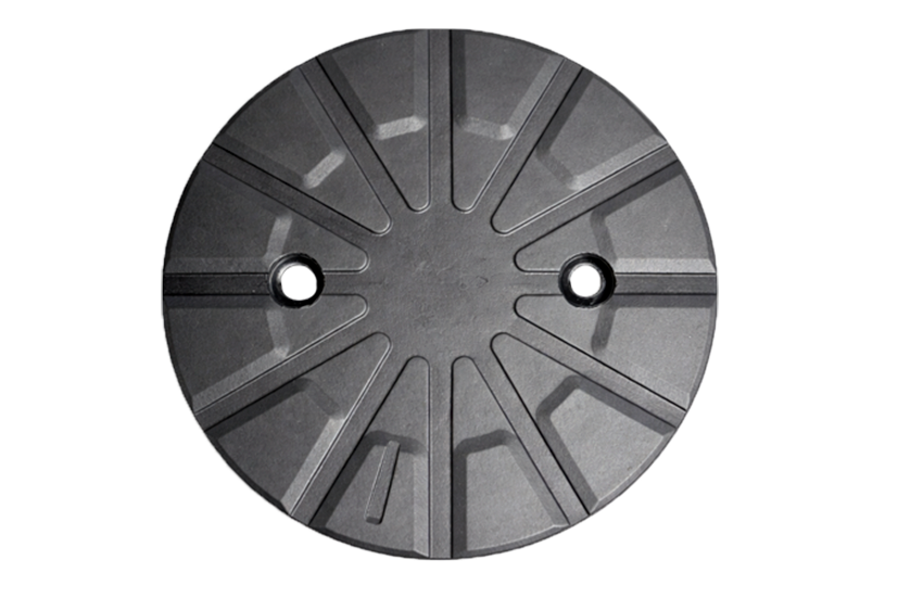 Gummiteller mit Stahlplatte "schwerlast Version" passend für STENHOJ, AUTOP, FOG, CAR-O-LINER Hebebühnen Durchmesser 121 mm