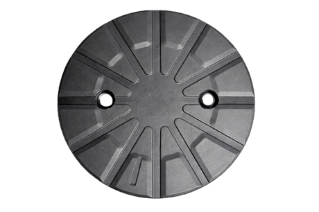 Gummiteller mit Stahlplatte "schwerlast Version" passend für STENHOJ, AUTOP, FOG, CAR-O-LINER Hebebühnen Durchmesser 121 mm