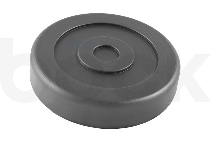 Tampon en caoutchouc adaptée aux élévateurs BENDPAK, DANNMAR diamètre 127 mm