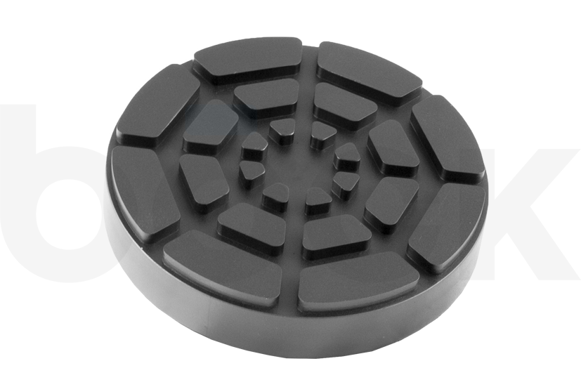 Rubber pad suitable for CORGHI / HPA / MONDOLFO FERRO / ORLANDINI / SICE lifts diameter 123 mm