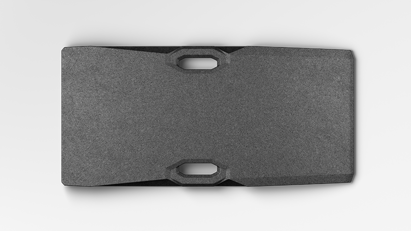 Access ramp for vehicle scissor lifts 1000 x 480 x 50 mm