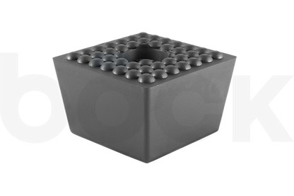 Gummiklotz für SLIFT, IME universelle Verwendung auf Scherenhebebühnen Abmessung 120 x 120 x 80 mm