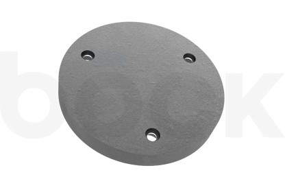 Gummiteller mit Stahlplatte passend für J.A.B. BECKER Hebebühnen Durchmesser 120 mm