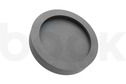 Tampon en caoutchouc avec plaque en acier adaptée aux élévateurs VILVER diamètre 115 mm