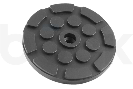 Rubber pad suitable for mainly Chinese lifting platforms with a diameter of 120 mm