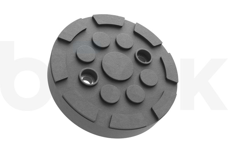 Gummiteller passend für WEBER und anderen chinesische Hebebbühnen Durchmesser 120 mm