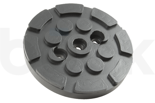 Rubber pad suitable for POWERREX, HESHBON lifts diameter 120 mm