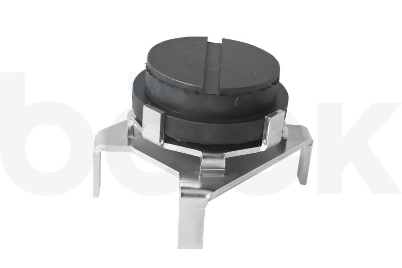 Special mount suitable for rubber pads with a diameter of 110-130 mm