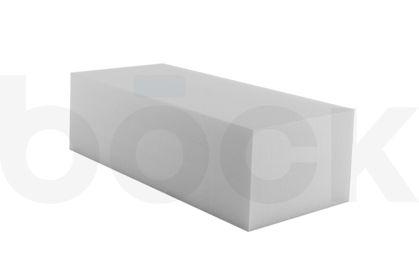 Bloc polymère pour utilisation universelle sur ponts élévateurs à ciseaux dimensions 340 x 150 x 100 +/- 5 mm
