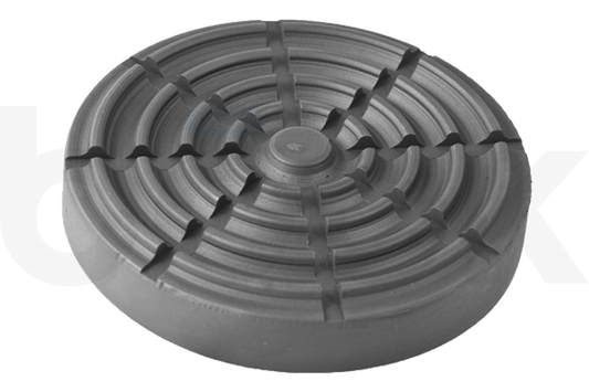 Tampon en caoutchouc adaptée aux élévateurs ROMEICO, HH INTERTECH, CORGHI diamètre 124 mm