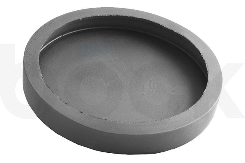 Tampon en caoutchouc adaptée aux élévateurs ROMEICO, HH INTERTECH, CORGHI diamètre 124 mm